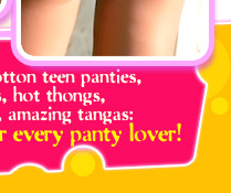 fabulous strings, amazing tangas: a must see for every panty lover!